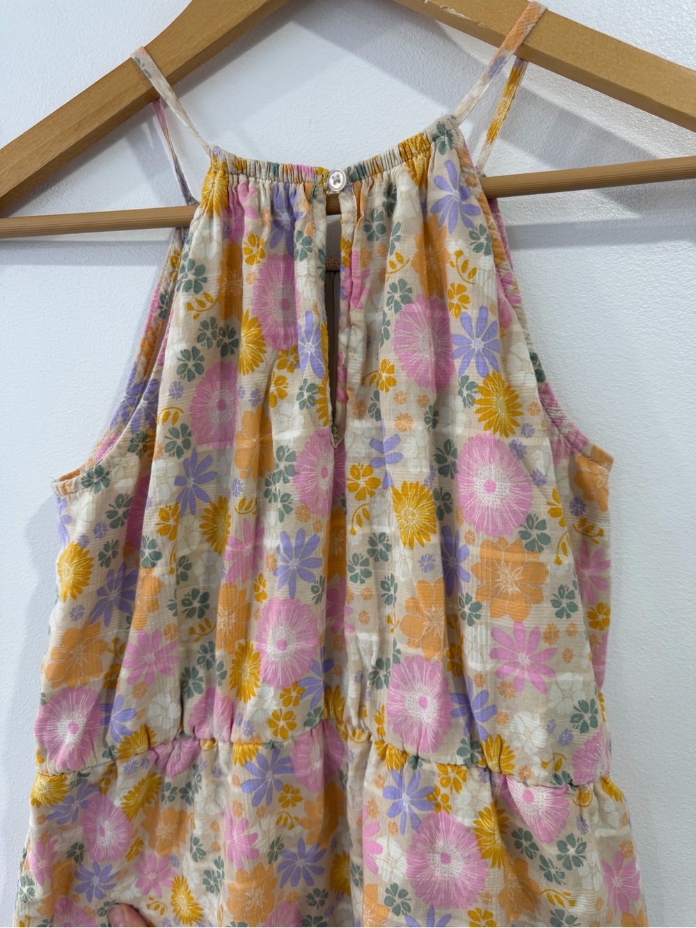 Wonder Nation Girls Cotton Floral Midi Dress XXL - Picture 7 of 8